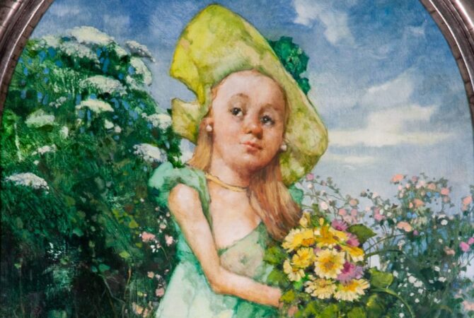 Jerzy Duda Gracz dzieło Panna Kwiecista